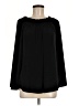 Ann Taylor Black Long Sleeve Blouse Size M - photo 1