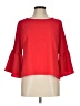 Amanda Uprichard Red 3/4 Sleeve Top Size M - photo 1