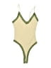 Edikted 100% Polyester Yellow Bodysuit Size XS - photo 1