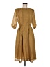 Assorted Brands Polka Dots Gold Casual Dress Size 9 - photo 1