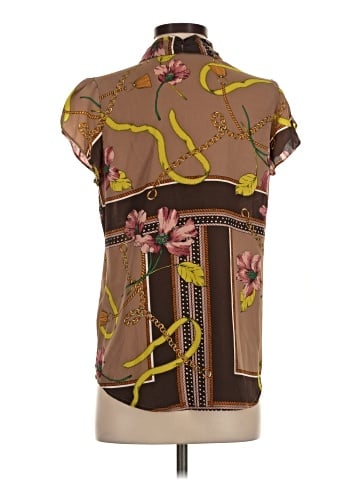 7th Avenue Design Studio New York & Company Short Sleeve Blouse (view 2)