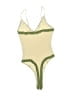 Edikted 100% Polyester Yellow Bodysuit Size XS - photo 2