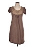 LUCCA Brown Casual Dress Size L - photo 1