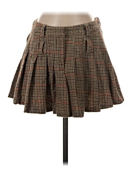 Beige Botany Casual Skirt