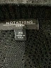 Notations 100% Acrylic Black Cardigan Size 2X - photo 7