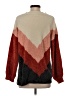 Polagram 100% Polyester Chevron-herringbone Brown Pullover Sweater Size S - photo 2