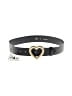 Zara 100% Polyurethane Black Belt Size M - photo 1