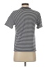 Old Navy 100% Cotton Stripes Black Short Sleeve Turtleneck Size S (tall) - photo 2