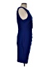 Bisou Bisou Solid Blue Cocktail Dress Size 12 - photo 4