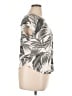 Tahari 100% Linen Silver Cardigan Size XL - photo 4