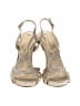 Audrey Brooke Metallic Gold Sandals Size 9 - photo 2