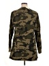 FancyQube Camo Brown Long Sleeve Blouse Size XL - photo 2