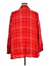 Faded Glory Plaid Red 3/4 Sleeve Button-Down Shirt Size 4X - photo 2