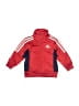Adidas 100% Polyester Color Block Stripes Red Track Jacket 3-6 MO / 6 MO - photo 1