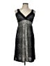 Shoreline Animal Print Silver Cocktail Dress Size Lg - XL - photo 1