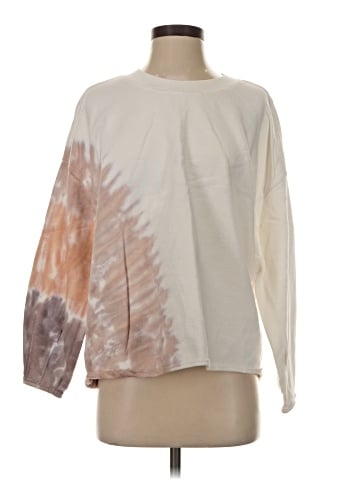 Madewell Tie-Dye (Re)sourced Cotton Pleat-Sleeve Sweatshirt (view 1)