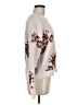 Knox Rose Floral Silver Pullover Sweater Size M - photo 4