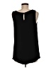 Ellen Tracy 100% Polyester Black Sleeveless Blouse Size M - photo 2