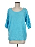New Collection Blue 3/4 Sleeve Blouse Size M (estimated) - photo 1