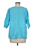 New Collection Blue 3/4 Sleeve Blouse Size M (estimated) - photo 2