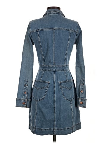 Madewell Denim Structured Shirtdress (view 2)