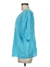 New Collection Blue 3/4 Sleeve Blouse Size M (estimated) - photo 5