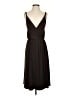 Calvin Klein Solid Brown Cocktail Dress Size XXS  - photo 1