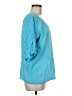 New Collection Blue 3/4 Sleeve Blouse Size M (estimated) - photo 4
