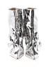 Sam Edelman Metallic Silver Ankle Boots Size 9 1/2 - photo 2