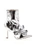 Sam Edelman Metallic Silver Ankle Boots Size 9 1/2 - photo 1