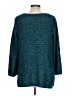 Chico's Teal Pullover Sweater Size Lg (2) - photo 2