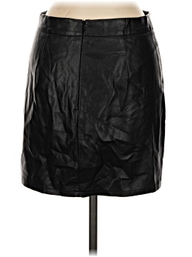 Le Lis Faux Leather Skirt (view 2)