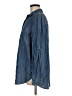 Lou & Grey 100% Lyocell Blue Long Sleeve Button-Down Shirt Size M - photo 5