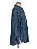 Lou & Grey 100% Lyocell Blue Long Sleeve Button-Down Shirt Size M - photo 4