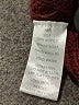 Blue B 100% Acrylic Solid Burgundy Pullover Sweater Size Med - Lg - photo 8