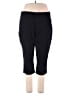 St. John's Bay Solid Black Active Pants Size 18 - photo 1