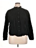 Gap 100% Cotton Black Long Sleeve Blouse Size XL - photo 1