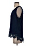 Studio West Blue Sleeveless Blouse Size S - photo 5