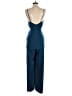 Jill Jill Stuart Solid Blue Teal Jumpsuit Size 6 - photo 2