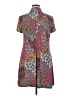 MSK Paisley Burgundy Casual Dress Size XL - photo 2