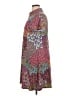 MSK Paisley Burgundy Casual Dress Size XL - photo 5