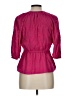 SOFIA Pink 3/4 Sleeve Blouse Size L - photo 2