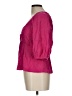 SOFIA Pink 3/4 Sleeve Blouse Size L - photo 5