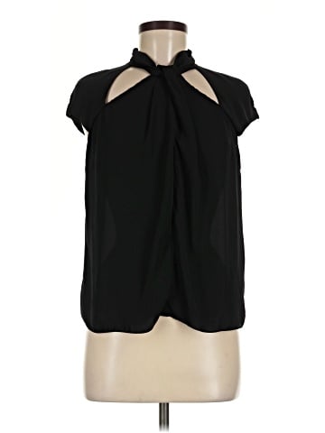 Pookie & Sebastian Short Sleeve Blouse (view 1)
