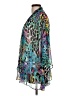 Slinky Brand 100% Polyester Teal Cardigan Size L - photo 5