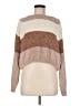 Altar'd State 100% Polyester Color Block Brown Pullover Sweater Size M - photo 1