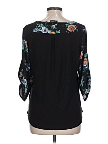 Tempted 3/4 Sleeve Blouse (view 2)