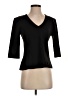 chloe kristyn Black 3/4 Sleeve Top Size S - photo 1