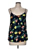 Merona 100% Rayon Blue Sleeveless Blouse Size M - photo 1