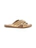 Crown Vintage Gold Sandals Size 7 1/2 - photo 1